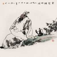 胡正伟 人物 镜心